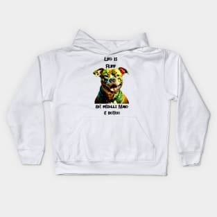 Pitbulls make it better Kids Hoodie